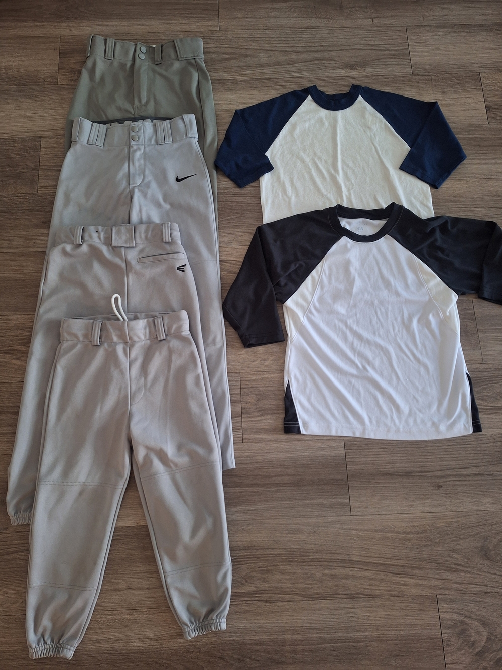 Baseball Youth Pants and Shirts Lot